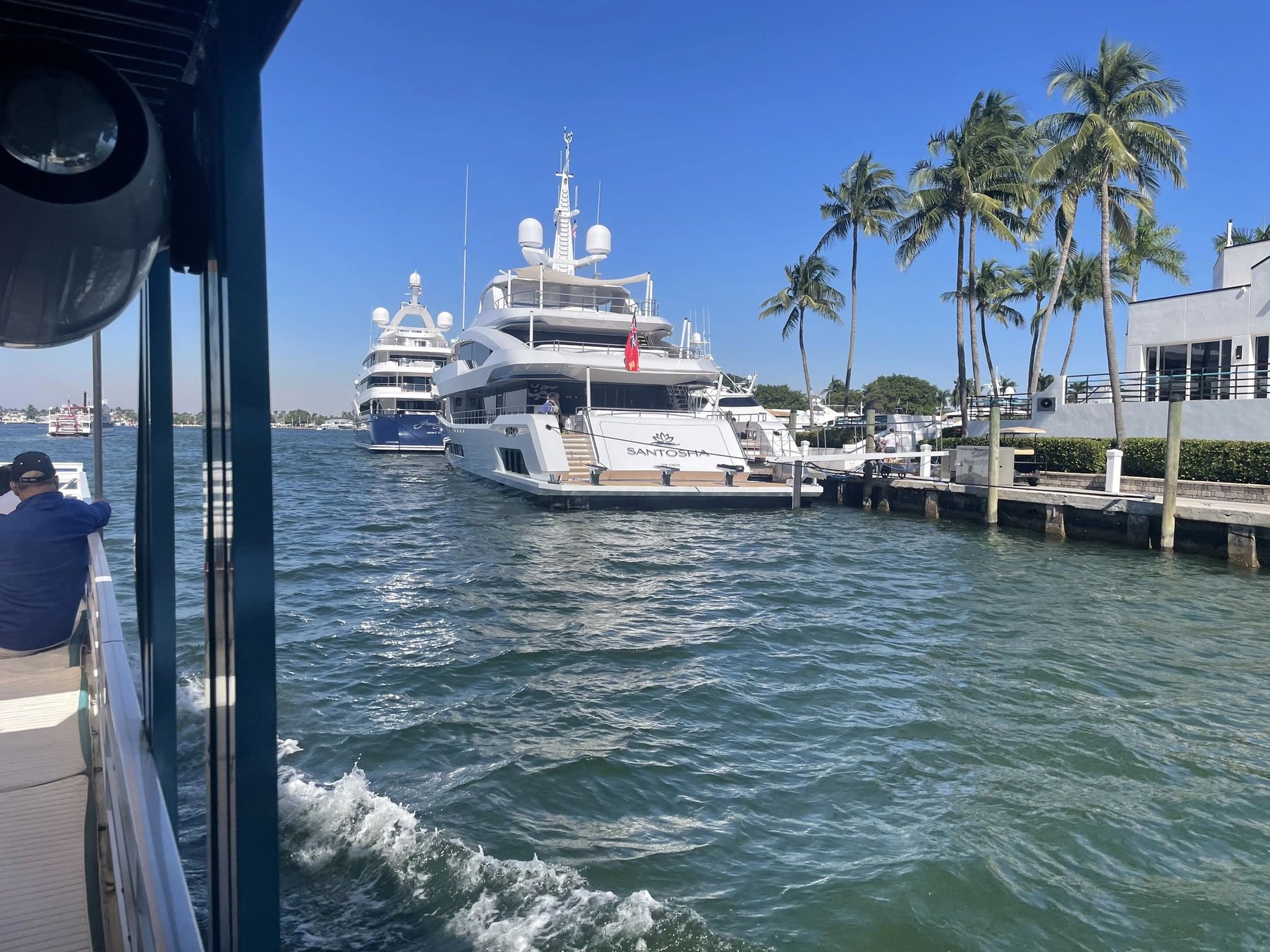 A view along Fort Lauderdale’s waterways